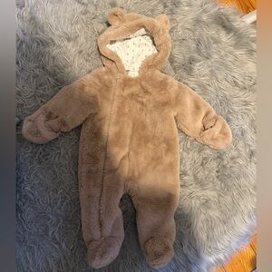 First Wish baby bear bunting